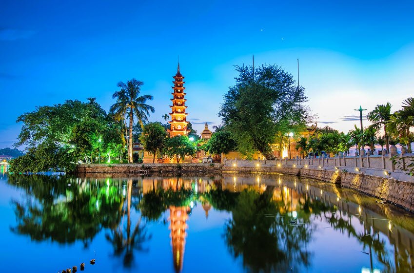 Tran Quoc Pagoda, Hanoi, Vietnam